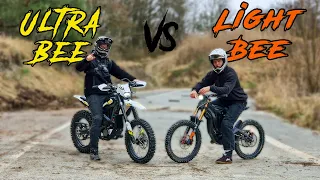 SURRON im Offroad Vergleich! Welches Bike ist besser für dich? Ultra Bee VS Light Bee