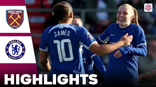 Chelsea vs West Ham United | Highlights | FA Women's Super League 24-03-2024