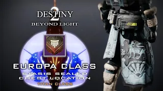 EUROPA CLASS QUEST, SEALED-STASIS CHEST LOCATION AT PERDITION LOST SECTOR (TITAN CLASS)