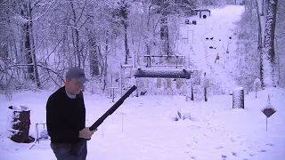 Snow Shoveling With A Shotgun