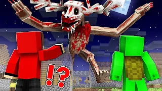 How Mikey and JJ Survive 100 Days Of Attack on SKIN WALKER ? - Minecraft (Maizen)