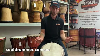 'Rastaman Groove' - ‘Learn Djembe online with Soul Drummer'