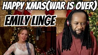 She is years beyond her age! EMILY LINGE Happy Xmas (War is over) REACTION - Lennon Cover.