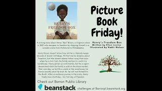 Picture Book Friday with Miss Patricia - Henry's Freedom Box