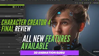 Character Creator 4 Beginner Tutorial/Final Review all New Features Introduction