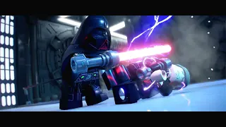 Luke Skywalker & Darth Vader vs Emperor Palpatine Cutscene LEGO Star Wars The Skywalker Saga