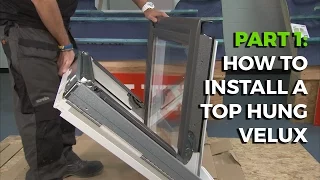 How to install a Velux Top-Hung Roof Window - Part 1