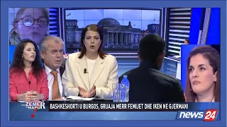 Skandal mes çiftit/Pakt brenda burgut burr e grua.Gënjeu puplikisht e iku..Kërcënohet me vrasje