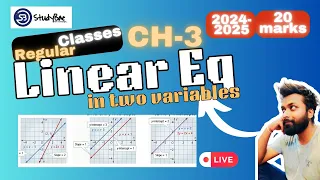 Linear Eq in Two Variable #Chapter3 #maths #class10 #cbse #board #deoria #njms Lecture 3