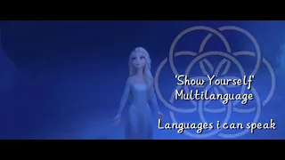 【Frozen 2 】Show Yourself Multilanguage according the language I can speak