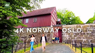 Norway Oslo walk | top places to visit in Norway | 4K Oslo city tour (hdr 60 fps)