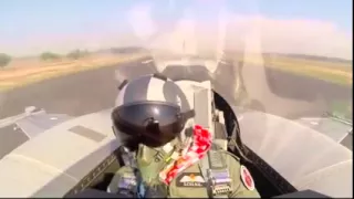Pakistan Air Chief Marshal Sohail Aman Flying The F-16 Block 52+ on Pakistan Day Parade