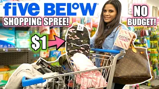 FIVE BELOW GIRLY NO BUDGET SHOPPING SPREE!!