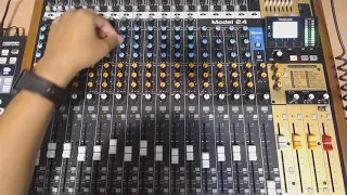 Tascam Model 24 | Mixing Rock Song