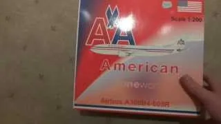 American Airlines A300 Unboxing 1:200