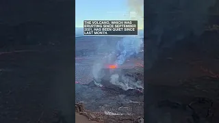 Hawaii’s Kilauea Volcano is erupting again #shorts #newvideo #trending #subscribe #youtube