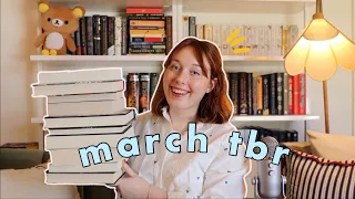 all the books I want to read in march! (my ambitious march tbr!)