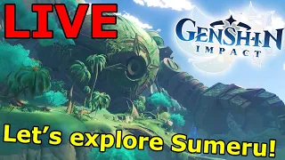 EXPLORING ALL OF SUMERU! | Genshin Impact!