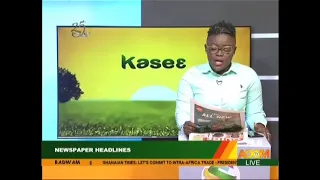 Badwam Newspaper Review on Adom TV (22-1-20)