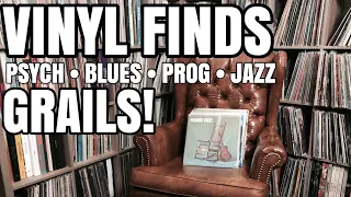 Vinyl Finds JUNE 2020: Grails! BLUES, Psych, Prog & Jazz