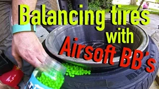 How to Balance Tires with Airsoft BB's - Dirtcheapdaily : Ep.7