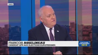 Élections européennes : le projet de Frexit de F. Asselineau, tête de liste UPR