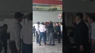 Fight between sales manager and general sales manager at Toyota dealership