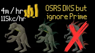 OSRS 4m/hr 2023 Dagannoth Kings, IGNORE Prime - 115kc/hr