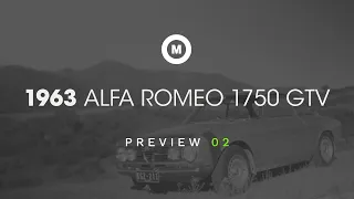 The Motorists - 1968 Alfa Romeo 1750 GTV - Preview 2