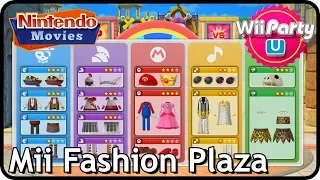 Wii Party U: Mii Fashion Plaza (2 players, Pirate/Soldier/Mario/Rockstar/Cave Outfits)