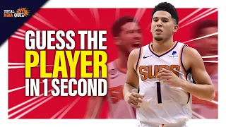 GUESS THE NBA PLAYER IN 1 SECOND | NBA QUIZ