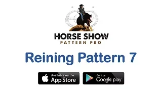 HORSE SHOW PATTERN PRO: AQHA, APHA and NRHA Reining Pattern 7