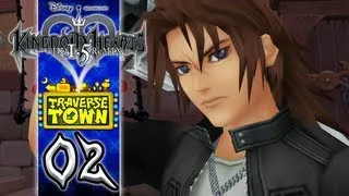 Kingdom Hearts 1.5 HD ReMIX (English) Walkthrough - KH Final Mix Proud Mode Part 2: Traverse Town | Leon & Guard Armor Boss Battle PS3 Gameplay KHFM HD