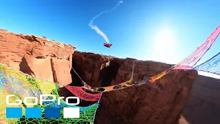 GoPro Awards: Wingsuiter Flies Through Narrow Hole Over 400ft Canyon in 4K