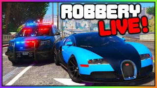 GTA 5 Roleplay - COPS CHASE BUGATTI | RedlineRP