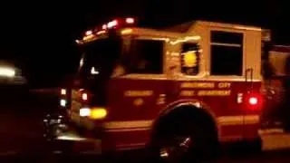 Baltimore Fire Dept Engine 8 Responding