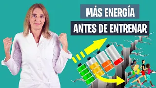 COMER ESTO ANTES de ENTRENAR te dará ENERGÍA | Alimentos preentreno | Nutrición deportiva