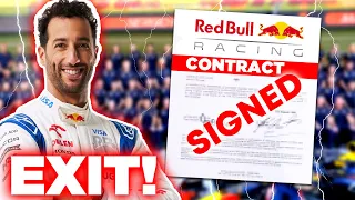 Red Bull's BOMBSHELL: Ricciardo's Last Races Set After Major Announcement