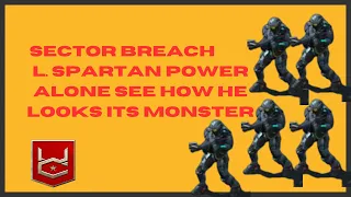 war commander sector breach vs legendry spartan workshoped see how looks its monster