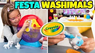 FESTA WASHIMALS CRAYOLA: Nuovi Cuccioli, Giochi e Attività Creative