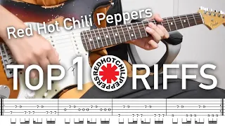 (TAB) TOP10 Riffs: Red Hot Chili Peppers 【Guitar】