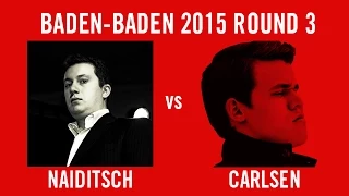 Grenke Chess Classic 2015 Round 3 Arkadij Naiditsch vs Magnus Carlsen