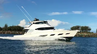 The very new Riviera 72 Sports Motor Yacht