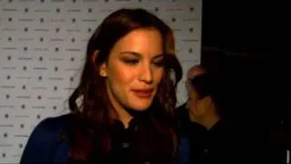 Celebrites presided by the gorgeous Liv Tyler at the G Star fashion show