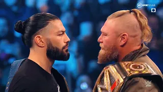 Roman Reigns and Brock Lesnar Full Segment Jan 7,2022. (HD)