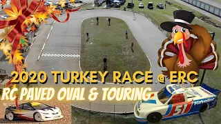 RC Paved Oval (Pan Car) & Touring car/Euro Truck 2020 Turkey Race at ERC (RC NASCAR)