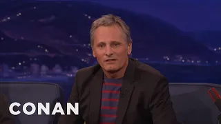 Viggo Mortensen Wanted To Be A Crow When He Grew Up | CONAN on TBS