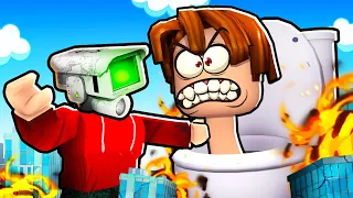 ROBLOX CHOP AND FROSTY FOUND CAMERA SKIBI TOILET MORPH