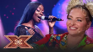 Jurații sunt în delir! "Pantera" Naomi Hedman a făcut show cu piesa If Ain't Got You, la X Factor!