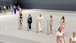 Miss Universe 2023 Introduction Rehearsal